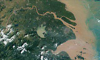 Самый большой вантовый мост в мире перекинут через дельту Янцзы. Фото 3 