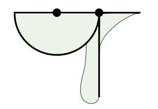 Для разбиения угла на три равные части используется томагавк. Фото 1 
