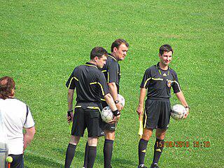 Исчезающий спрей составил компанию свистку и карточкам в кармане у судьи. Фото 1 