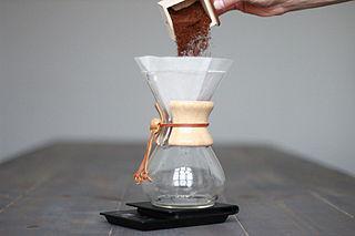 Колба Эрленмейера + стеклянная воронка = выдающийся дизайн аппарата для заваривания кофе. Фото 2 