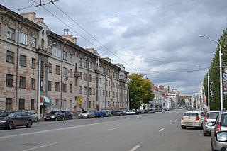 На улице Карла Маркса (Уфа), заложенной царём, сейчас находится бизнес-центр «Капитал». Фото 1