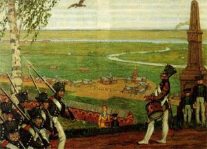 Став складом, главный собор военных поселений лишился купола, но не палладианских колонн. Фото 1 