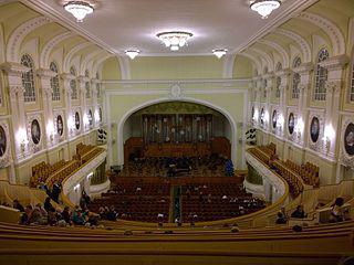 В Большом зале Московской консерватории проходили не только концерты, но и киносеансы и даже шахматный турнир. Фото 1 