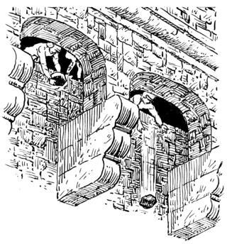 Важный элемент обороны крепостей (на илл.) со временем стал в архитектуре декоративным. Фото 1 