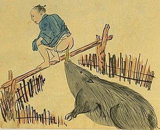 Человеческий туалет бывает кормушкой для свиней (см. илл.). Фото 1 