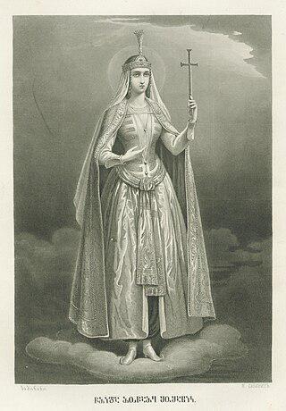 Дочь национального героя Армении св. Вардана — героиня первого известного произведения грузинской литературы. Фото 4 