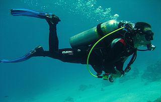 Неопреновый гидрокостюм — специальная одежда для подводных погружений — помогает сохранять тепло впитывая воду, которая, нагревшись теплом тела, работает как теплоизолятор… Фото 2 