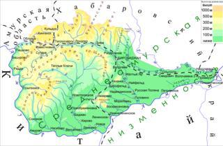 В Еврейской автономной области менее 5 % населённых пунктов имеют название еврейского происхождения. Фото 2 