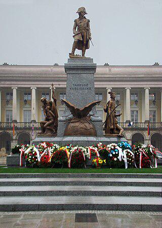 Варшавский памятник Тадеушу Костюшко копирует вашингтонский, а установлен на сто лет позже. Фото 1 