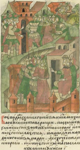 Потомок литовского правителя Гедимина и основатель рода князей Голицыных более 36 лет провёл в литовском плену из-за того, что командовал русскими войсками в войне с Литовским княжеством. Фото 4 