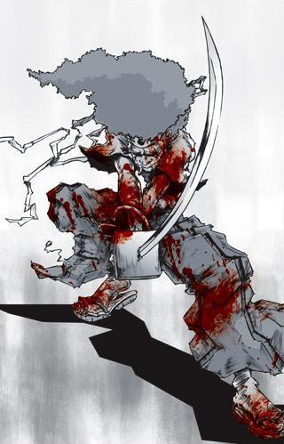 Дизайнером Бэтмена-ниндзя стал создатель Афросамурая. Фото 1 