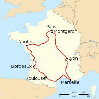 По легенде, один из гонщиков велогонки Тур де Франс 1904 ехал с пробкой во рту. Фото 1 