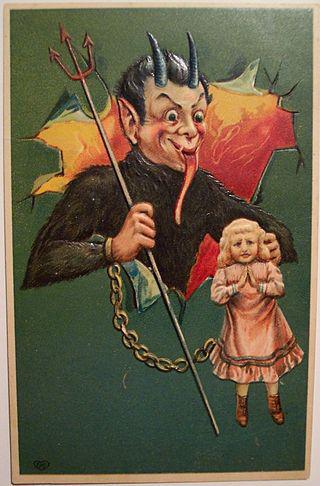 Спутник и антипод Санта-Клауса похищает непослушных детей себе на рождественский ужин. Фото 1 