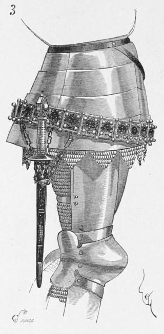 У знатных модниц XIV века имелся рыцарский пояс. Фото 2 