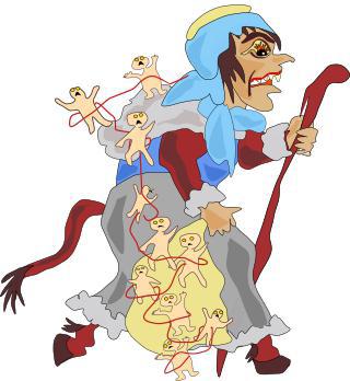 В северной стране был издан декрет, который запрещал пугать детишек матерью и её сыновьями. Фото 2 