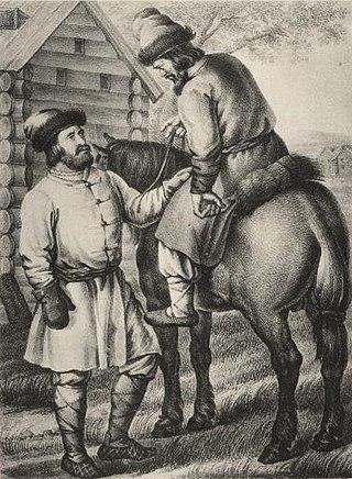 Будочники (на илл.) носили «сермяжную броню». Фото 2 