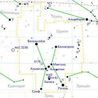 Из-за прецессии земной оси созвездия Орион и Большой Пёс постепенно опускаются под горизонт и через несколько тысяч лет скроются из виду, зато на северном небе появятся созвездия Центавр и Южный Крест. Фото 2