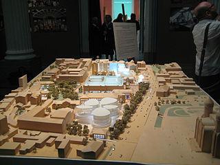 Из-за расширения Пушкинского музея в стиле хай-тек могут пострадать старейшая бензоколонка столицы и копия манчестерского коттеджа Фридриха Энгельса. Фото 3 