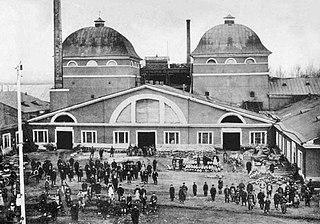 К началу ХХ века на складе казённого чугуноплавильного завода скопился годовой запас продукции. Фото 1 