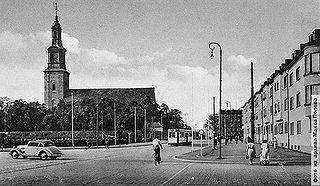 Ленинский проспект Калининграда заканчивается Овсяной горой. Фото 2 