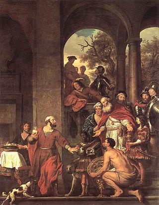 По легенде (на илл.), римский полководец предпочёл богатым дарам печёную репу. Фото 1 