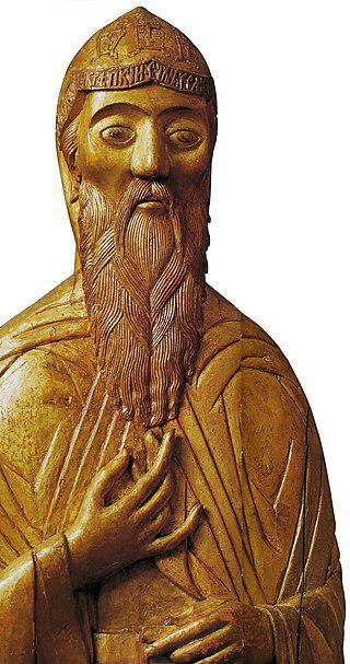 По преданию, святой Антоний Римлянин приплыл из Италии в Новгород на камне. Фото 3 