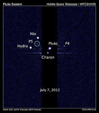 В 2005 были открыты два новых небольших спутника Плутона… Фото 1 